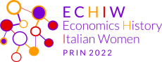 ECHIW - Economics History Italian Women